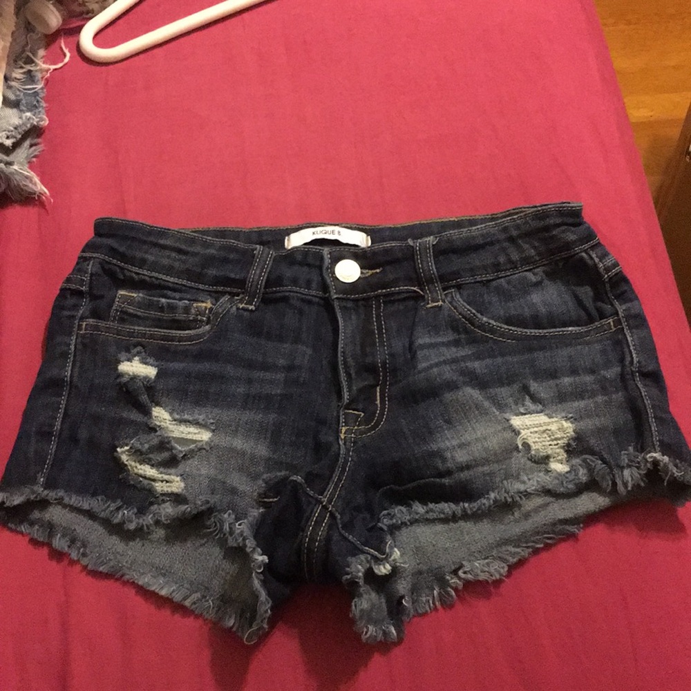 Klique B Denim Shorts